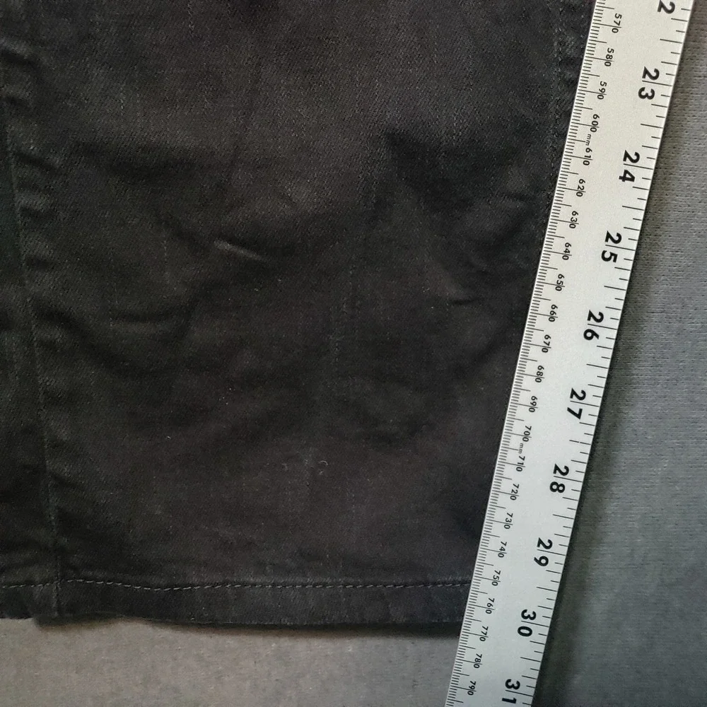 Levi's 559 Relaxed Straight Jeans Mens 32x32 Black WaterLess Stretch Denim